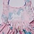 abordables Vestidos de unicornio-Niños Chica Vestido Unicornio Sin Mangas Exterior Casual Volante Moda Adorable Algodón Sobre la rodilla Vestido informal Vestido de una línea Verano Primavera 4 años + Verde Claro Rosa Morado