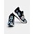 billige Sneakers til kvinner-slip-on joggesko med blomsterpaljett for kvinner - komfortable glitter fritidssko med kilesåle, perfekt for fotturer eller festklær