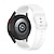 abordables Correas de reloj Samsung-Ver Banda para Samsung Galaxy 3 41mm Silicona Reemplazo Correa Ajustable Bucle en Solo Loop Pulsera