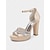 abordables Officiel-sandales à bride cheville bleues glamour | parfaites pour les mariages et les fêtes