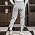 preiswerte Sweatpants-Herren Sportliche Hosen Fleecehosen Jogginghose Trainingshose Hose Hosen Zip Tasche Kordelzug Glatt Komfort Warm Sports Outdoor Täglich Modisch Brautkleider schlicht Schwarz Hellgrau Mikro-elastisch