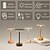 voordelige Tafellampen-metalen staaf ufo bureaulamp - usb opladen, touch dimmen &amp;kleuraanpassing voor bar koffieshop