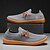 preiswerte Sneaker für Herren-Herren Leichte Barfußschuhe – Atmungsaktive Freizeitsneaker mit Slip-On Design für Gehen, Reisen und Alltag