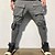 cheap Joggers-Men's Cargo Pants Skinny Sweatpants Trousers Cargo Sweatpants Drawstring Elastic Waist Multi Pocket Plain Comfort Soft Full Length Outdoor Casual Daily Fashion Streetwear Black Green
