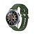 preiswerte Samsung-Uhrenarmbänder-Uhrenarmband für Samsung Galaxy Watch 3 45mm, Galaxy Wacth 46mm, Gear S3 Classic / Frontier, Gear 2 Neo Live Silikon Ersatz Gurt Verstellbar Sportarmband Armband