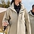 ieftine Fleece și jachete 3 în 1-Pentru femei Jachetă Softshell Μπουφάν πεζοπορίας Iarnă În aer liber Termic cald Căptușeală Din Lână Rezistent la Vânt Rezistent la Apă Jachete 3-în-1 Jachete Iarnă Jachetă de vânt Voiaj Gri Închis