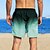 economico boxer da bagno da uomo-Per uomo Boxer da mare Pantaloncini da mare Boxer da surf Costume da bagno A cordoncino Con tasche Nuoto Surf Spiaggia Sport acquatici Gradiente Estate Primavera