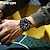 abordables Relojes digitales-SANDA Hombre Reloj Digital Al Aire Libre Deportes Moda Reloj Casual Luminoso Cronómetro Despertador Calendario Gel de Sílice Reloj