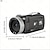 abordables Cámara y fotografía-Cámara de vídeo para grabar dv, pantalla abatible, zoom digital de 16x, cámara de viaje 4k uhd, cámara digital con micrófono externo, control remoto para selfies