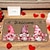 cheap Rugs &amp; Mats &amp; Carpets-Valentine&#039;s Day Gnomes Doormat Kitchen Mat Floor Mat Non-Slip Area Rug Oil Proof Rug Indoor Outdoor Mat Bedroom Decor Bathroom Mat Entrance Rug