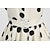 billige Kjoler-Retro / vintage 1950-tallet Cocktail Kjole Kjoler Flare kjole Polkadotter Blomst Kostyme Dame Maskerade Fest Utdrikningslag Festival Voksne Kjole Hjemkomstkjoler