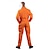 economico Costumi da Uomo-tuta arancione da prigioniero supereroi costume di carnevale tuta adulti uomo donna film tv tema costumi festa halloween carnevale facile costume di carnevale