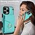 levne Pouzdra pro iPhone-telefon Carcasă Pro iPhone 17 Pro Max 17 Air 16 15 14 Pro Max Plus 13 12 11 Pro Max Mini Zadní kryt Držák na prsteny s poutkem na zápěstí Slot pro kartu Retro TPU PU kůže
