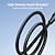 رخيصةأون كابلات الهاتف الخليوي-جوي روم كابل لايتنينج 30W 3.9 قدم USB C إلى Lightning 3 A خاصية الشحن السريع نايلون مضفر مضاعف المضادة للطي من أجل iPhone اكسسوارات الجوال