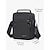 abordables Bolsos de hombre-Bolso bandolera verde para hombre con múltiples bolsillos con cremallera: duradero y elegante para uso diario y de viaje.