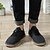 economico Sneakers da uomo-scarpe espadrillas da uomo in tela beige con lacci e suola in corda di juta – comode calzature estive casual