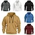 cheap Tactical Hoodie-Men&#039;s Hoodie Quarter Zip Hoodie Tactical Hoodie Black White Red Royal Blue Khaki Hooded Plain Pocket Sports &amp; Outdoor Daily Holiday Streetwear Cool Casual Spring &amp;  Fall Clothing Apparel Hoodies