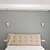 economico Luci da parete-lampada da parete nordica globo bianco paralume in vetro applique da parete in metallo lampade da parete moderne luci da parete per interni per soggiorno camera da letto comodino illuminazione da bar