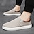 voordelige Hereninstappers &amp; loafers-heren casual instappers van canvas – lichtgewicht ademende loafers voor dagelijks gebruik, reizen en buitenactiviteiten