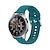 preiswerte Samsung-Uhrenarmbänder-Uhrenarmband für Samsung Galaxy Watch 3 45mm, Galaxy Wacth 46mm, Gear S3 Classic / Frontier, Gear 2 Neo Live Silikon Ersatz Gurt Verstellbar Sportarmband Armband