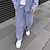 economico Set di camicie basic da uomo-Per uomo Camicia 2 pezzi Completo di camicia Set abbinati Maglietta informale Camicia di velluto a coste Marrone Verde Kaki Grigio Azzurro Manica lunga Tinta unica Colletto Strada Giornaliero