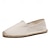 halpa Miesten loaferit ja nauhattomat kengät-miesten beige canvas espadrille-slip-on kengät juuttiköysipohjalla – mukavat kesäiset vapaa-ajan jalkineet