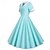 billige Kjoler-1950'erne Retro / vintage Kjoler Swing kjole Flare kjole Figursyet Gynge Udklædning Dame Valentinsdag Fest Stævnemøde tefest Voksne Kjole Forår sommer