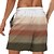 billiga Geometrisk tryck-Herr Färgblock Gradientfärg Svett shorts Beach Shorts Terry Shorts Medium Midja Vintage Ledigt Dagligen Helgdag Streetwear Snörning Elastisk midja 3D-utskrift Designer Kläder