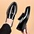 cheap Loafers-Men's Black Patent Leather Tassel Loafers – Elegant Slip-On Dress Shoes for Formal Events, Weddings, and Business Wear