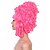 billige Historiske parykker-Kvinders neon pink Marie Antoinette historisk paryk fransk kolonial stil til karneval parykker