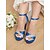 abordables Officiel-sandales à bride cheville bleues glamour | parfaites pour les mariages et les fêtes