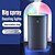 cheap Humidifiers &amp; Dehumidifiers-USB Humidifier Large Spray Mute Bedroom Desktop Office Dormitory Mini Air Aromatherapy Pregnant Women Baby Colorful Atmosphere Lamp 400ml