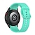 abordables Correas de reloj Samsung-Ver Banda para Samsung Galaxy 3 41mm Silicona Reemplazo Correa Ajustable Bucle en Solo Loop Pulsera