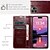 お買い得  iPhone用ケース-電話 ケース 用途 iPhone 16 15 14 Pro Max Plus iPhone 13 12 11 Pro Max フリップカバー スタンド付き 磁石バックル カード挿入口 レトロ風 TPU PUレザー