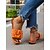 billiga Avslappnade sandaler-slip-on sandaler för kvinnor med rufsiga konstläderband, minimalistisk avslappnad stil för sommaroutfits och vardagskläder
