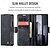economico Cover Samsung-telefono Custodia Per Samsung Galaxy Piegatura a Z 7 Z Fold 6 Z Fold 5 Z Fold 4 Custodia a Flip con Supporto Magnetico Slot per Carte Retrò TPU Pelle PU