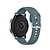 preiswerte Samsung-Uhrenarmbänder-Uhrenarmband für Samsung Galaxy Watch 3 45mm, Galaxy Wacth 46mm, Gear S3 Classic / Frontier, Gear 2 Neo Live Silikon Ersatz Gurt Verstellbar Sportarmband Armband