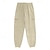 baratos Feriado-Homens Calça cargo Calças de linho Calça verão Calças de praia Com Cordão Cintura elástica Bolso multi Tecido Conforto Respirável Comprimento total Ao ar livre Diário Feriado Férias Moda Preto Branco