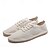 economico Sneakers da uomo-scarpe espadrillas da uomo in tela beige con lacci e suola in corda di juta – comode calzature estive casual
