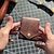 cheap Storage &amp; Organization-Multifunctional Compact Wallet - Leather Bi-Fold Wallet for Men and Women, Slim and Stylish Design with Card Slots and Coin Pocket