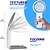 cheap Office Supplies-30X 10X Magnifying Glass with Light and Stand Foldable Handheld Magnifying Glass 18 LED Illuminated Lighted Magnifier for Macular Degeneration Seniors Reading Close Work