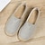 halpa Miesten loaferit ja nauhattomat kengät-miesten beige canvas espadrille-slip-on kengät juuttiköysipohjalla – mukavat kesäiset vapaa-ajan jalkineet