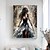 cheap Oil Paintings-Handmade Original Dancing Girl Oil Painting On Canvas Abstract Figure Art Painting Large Violin Wall Art Bedroom Wall Decor Handmade Gift No Frame
