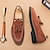 voordelige Semi-formeel-suède loafers met kwastjes voor heren – elegante instapschoenen, comfortabel en stijlvol, perfect voor zakelijke, informele evenementen en formele gelegenheden