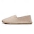 halpa Miesten loaferit ja nauhattomat kengät-miesten beige canvas espadrille-slip-on kengät juuttiköysipohjalla – mukavat kesäiset vapaa-ajan jalkineet