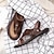 abordables sandales d&#039;extérieur-sandales à orteils en similicuir pour hommes – tongs de style vintage avec rivets décoratifs pour une tenue de plage décontractée en été