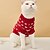 abordables Vêtements &amp; accessoires-Chien Pull Robe Le style mignon Doux Hiver Chaud Mode Confortable Extérieur Quotidien Intérieur Vêtements pour chiens for Small Moyen