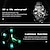 abordables Relojes mecánicos-OLEVS Hombre Relojes Mecánico Creativo Al Aire Libre Deportes Moda Calavera Cuerda Automática Luminoso IMPERMEABLE Piel Reloj