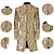 cheap Tops-Disco 1980s Coat Disco Sequins Fancy Dress Men&#039;s Halloween Masquerade Party Club Pride Parade Adults&#039; Coat Fall &amp; Winter