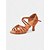 abordables Chaussures de danses latines-chaussures de danse latine en satin pour femmes avec brides croisées - idéales pour la salle de bal et la salsa